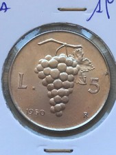 MONETA ITALIA 5 LIRE 1950