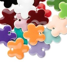 40 Charm Fiore Doppio Lato