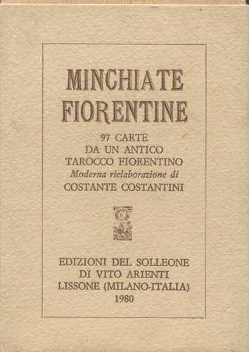 Tarot minchiate fiorentine - tarot,