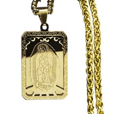 collana ciondolo vergine maria