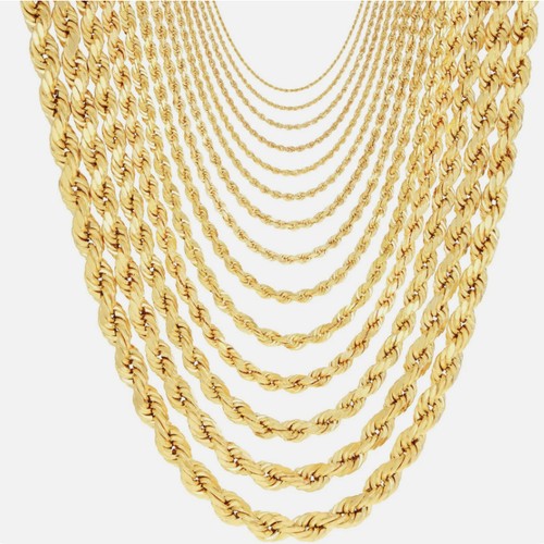 Collana catena corda taglio