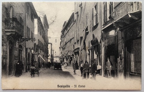 Cartolina senigallia corso - cartolina,