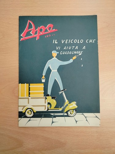Depliant originale piaggio ape - piaggio,
