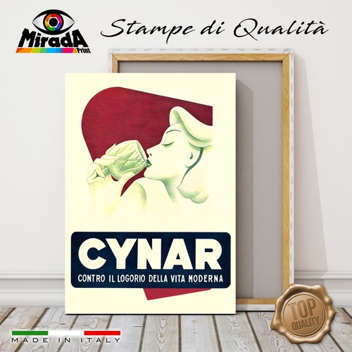 Quadro vintage cynar amaro bar - amaro,