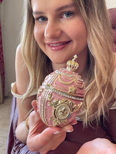 Uovo faberge san valentino - uovo,