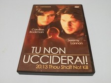 DVD "TU NON UCCIDERAI" COME NUOVO (BOLLINO SIAE)