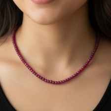 Collana Rubino Mozambico