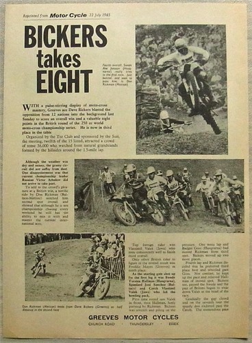 Greeves motocross championship - motocross,