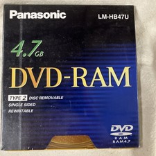 NUOVO Panasonic DVD RAM 4,7 GB