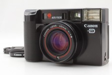 Perfettamente funzionante **OBIETTIVO QUASI COME NUOVO** Canon AF35ML quarzo data punto e scatta 35 mm JPN