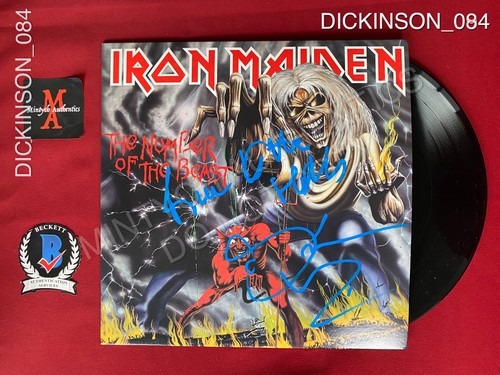 Bruce dickinson firmato iron - dickinson,