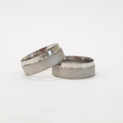 Anello satinato ave maria - anello,