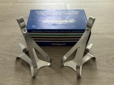 NUOVO Vintage Campagnolo Fermapiedi Superleggeri Con Invito Scarpetta Toe Clip
