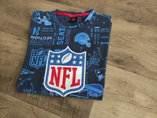 Team Apparel NFL tshirt uomo Giants blu football americano vintage taglia S