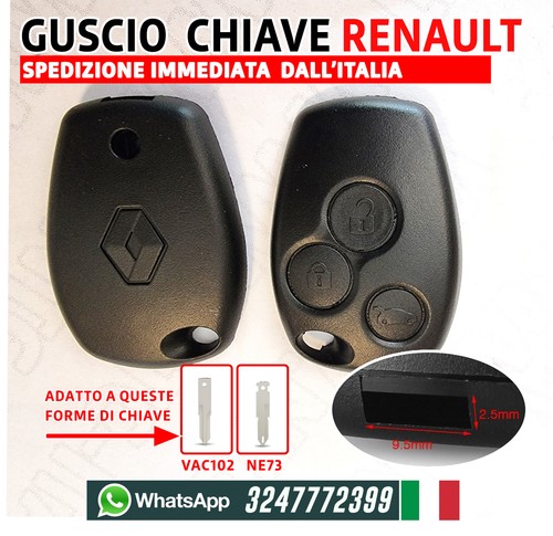 Guscio chiave tasti per lama - 3,