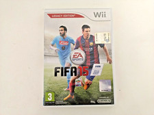 Fifa 15 Legacy Edition Nintendo Wii ITA PAL Completo Manuale Italiano Calcio