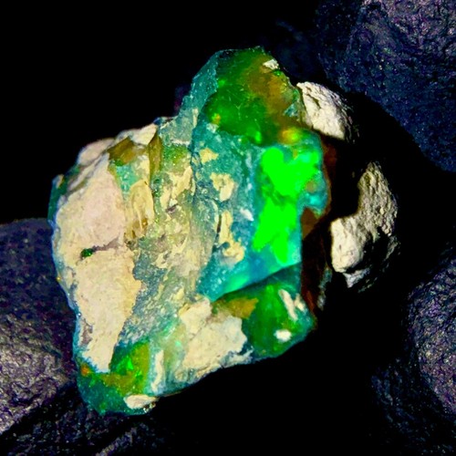 Opale nero naturale sfuso - nero,