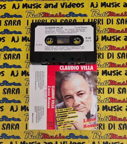 Claudio villa luna rossa - mc,
