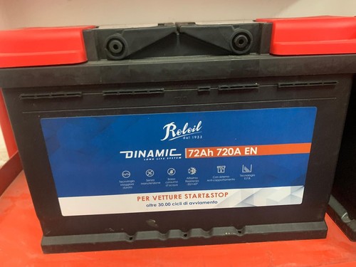 Batteria auto 72ah 720a - auto,