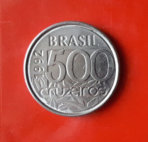 500 cruzeiros 1992 brasile - cruzeiros,
