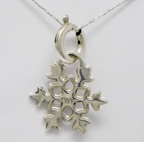 Ciondolo fiocco neve 925 - fiocco,