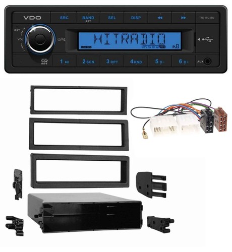 Autoradio usb vdo aux 1din - autoradio,