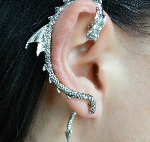 Dragon ear cuff - ear, wrap
