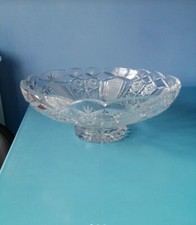 Centrotavola/fruttiera cristallo di boemia