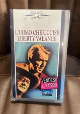 Vhs L'UOMO CHE UCCISE LIBERTY VALANCE John Wayne STEWART Nuovo Sigillato Western