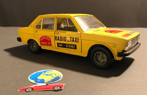 Bburago fiat 131 radio - radio, taxi