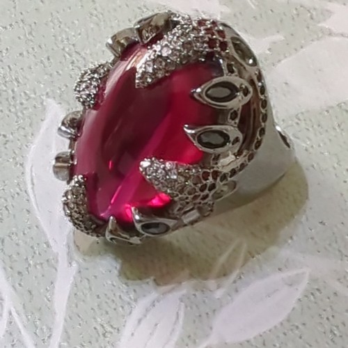 Anello cristallo dichiarazione - anello,