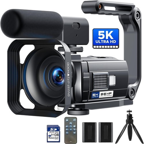 Videocamera 56mp camcorder - 5k,