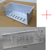 cassetto congelatore 210mm per frigorifero USATO 761171049 originale SMEG