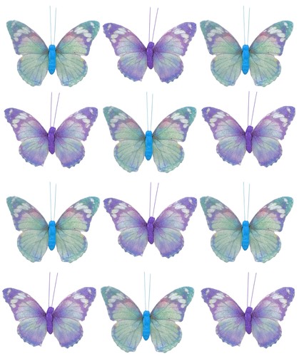 Farfalle decorative con filo