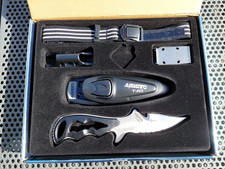 Aquatec T-REX Coltello da Immersione Multiuso in Acciaio Inox