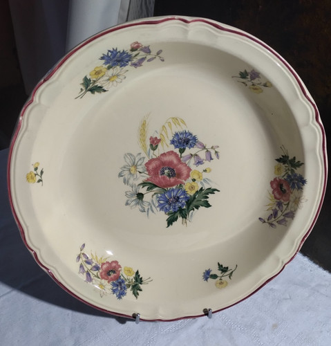 Plat rond creux anciens - plat, et