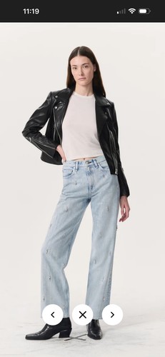 Jeans straccio osso - straccio, vita