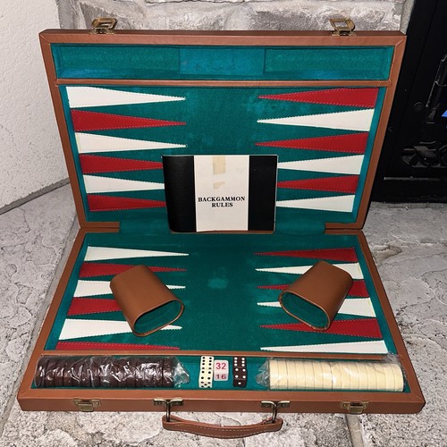 Backgammon vintage 24x19 - backgammon, 24x19”