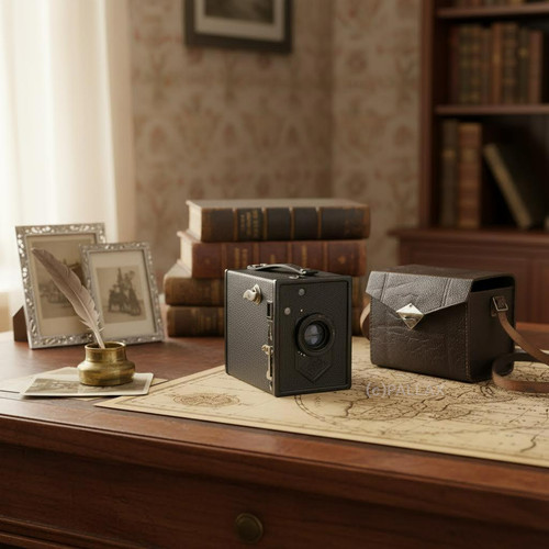 Agfa box camera 6x9 - camera,