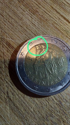 Moneta euro carabinieri - da,
