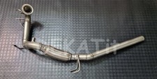 DOWNPIPE INOX TUBO RIMOZIONE DPF VW POLO AUDI A1 SEAT IBIZA 1.2 1.6 TDI CAY CFW