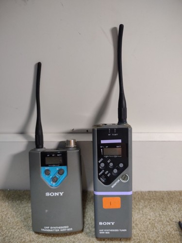 Sony radio uhf audio - sony,