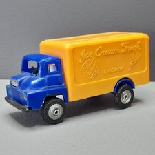 Camion gelato vintage Ford Thames Trader modello plastica Endeavour Imcotel 