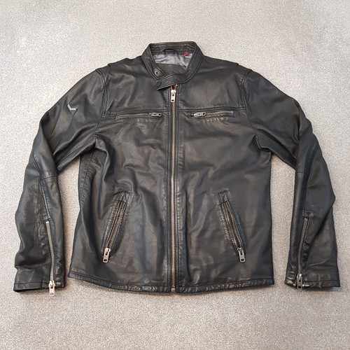 Superdry uomo giacca pelle - superdry,