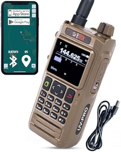 Btech pro ip67 radio - (tan),