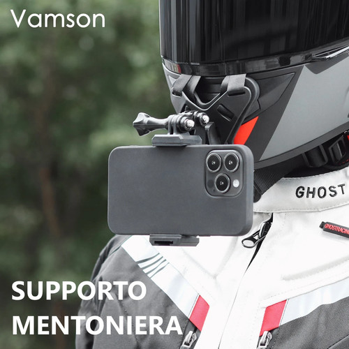 Supporto mentoniera telefono - mentoniera,