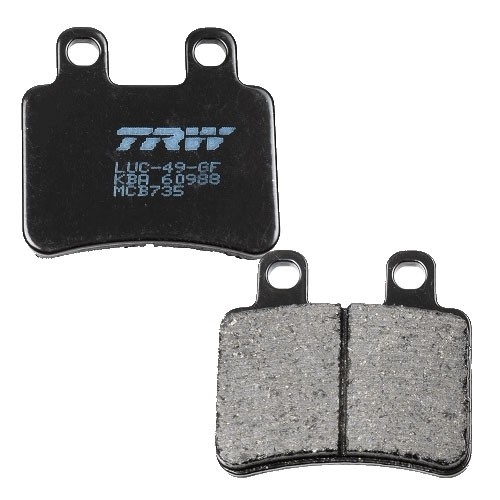 Pastiglia freno per yamaha - freno, xt