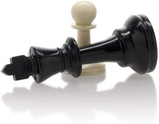 - Pezzi Degli Scacchi - + 7 Anni - Scatola Di Legno - Gioco Da Tavolo Classico -