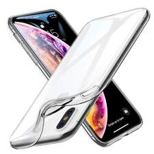 COVER CUSTODIA + PELLICOLA VETRO TEMPERATO PER IPHONE XS / MAX / XR TRASPARENTE