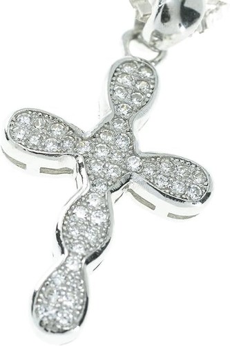 Collana catena ciondolo croce